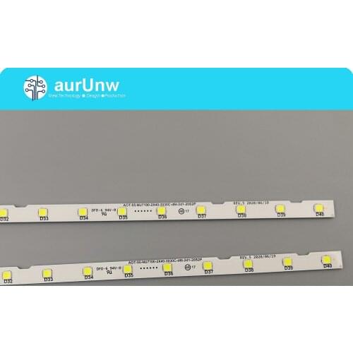 50 PCS LED Backlight Strip For UE55NU7100 UE55NU7300 UE55NU7170U UE55NU7105 UE55NU7120 UN55NU7100 STS550AU9 HG55NJ678 UE55NU7400