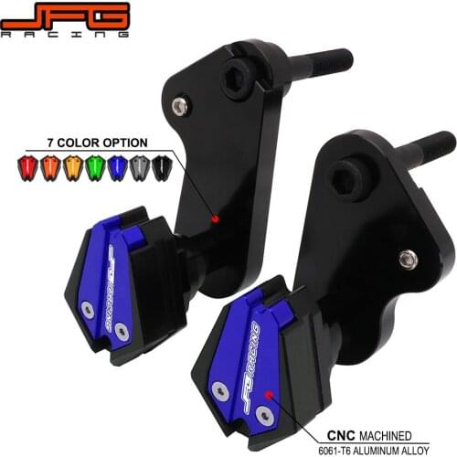 Motorcycle CNC Falling Engine Protection Frame Slider Fairing Guard Anti Crash Pad Protector For YAMAHA YZF R1 YZFR1 2009-2014