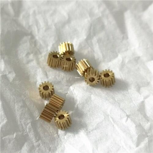 0.25M 14T mini DIY gear HOLE 1.5mm OD 4mm*T 3mm gear 0.98/1.48/1.98 1/1.5/2MM