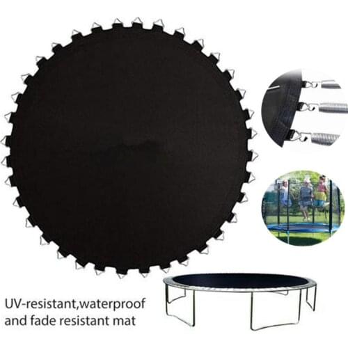 1.83/2.44M Round Trampoline Replacement Jump Mat Waterproof Garden Trampoline Jumping Mat UV-resistant Trampolines Jumping Pad