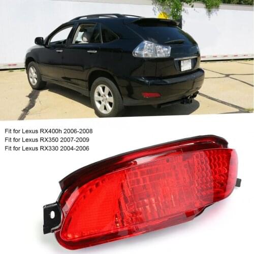 1 Pair of Rear Bumper Fog Light Marker Lamps 819200E010 819100E010 Fit for Lexus RX400h RX350 RX330 Car Accessories New