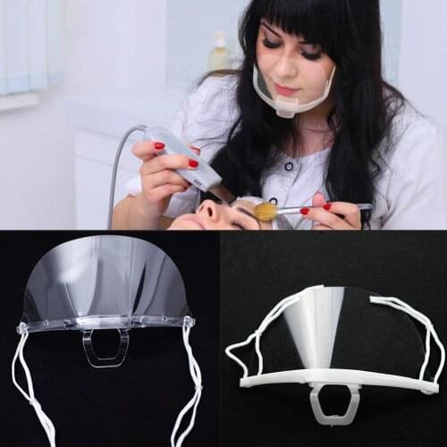 10PCS Safety Face Shield Plastic Visor Face Protective Anti-Fog Anti-Splash Transparent Protective Visor Food Hygiene Special An
