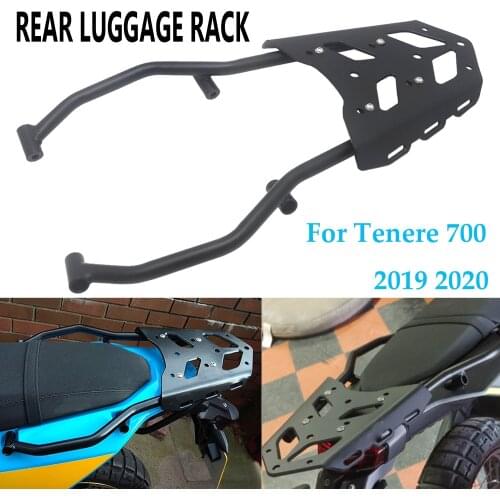 2020 2019 For Yamaha Tenere 700 NEW Motorcycle Accessories Top Case Rear Rack Carrier Rear Grab Handle