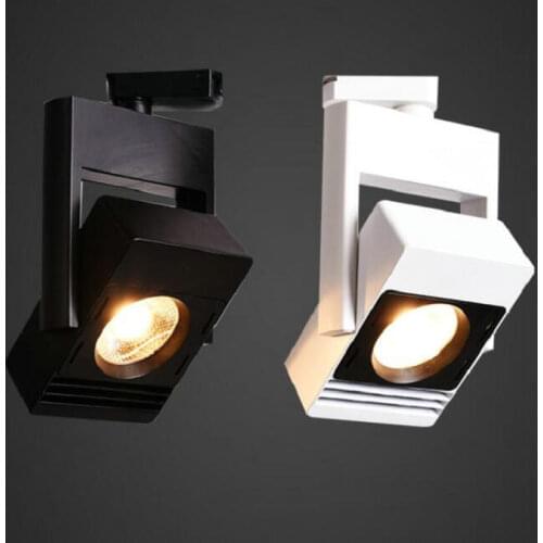 4PCS/LOT 20W 30W COB LED track light LED rail lamp leds spotlights lighting fixture for shop store spot lighting