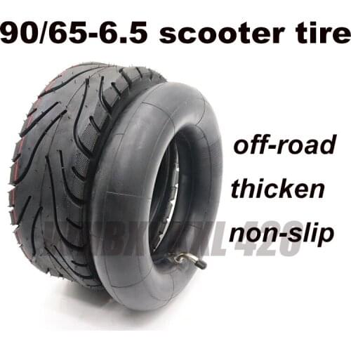 90/65-6.5 Off Road tire non-slip Inflatable cool ride nylon outer and inner tire parts of 11 inch electric motorcycle scooter