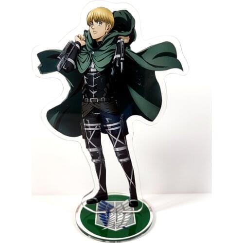 Attack on Titan Shingeki no Kyojin The final season Armin Arlert acrylic stand figure model plate holder cake topper anime