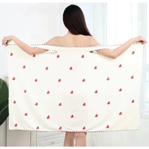Quick Dry Home Textile Towel Women Robes Bath Wearable Towel Dress Womens Lady Fast Drying Beach Spa Magical Nightwear