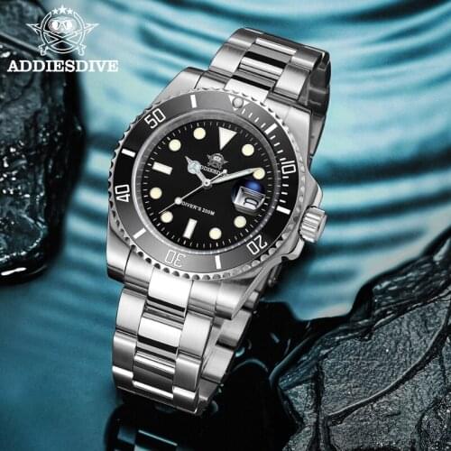 Luxury Fashion Water Ghost Watch Stainless Steel Diver Watch 200M C3 Super Luminous Sports Diving Watch Quartz Mens Wrist Watch
