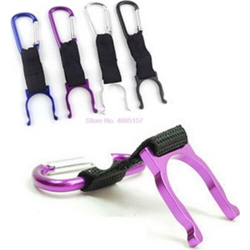 By dhl or ems 2000pcs 2018 camping Carabiner Water Bottle Buckle Hook Holder Clip For Camping Hiking survival Traveling tools