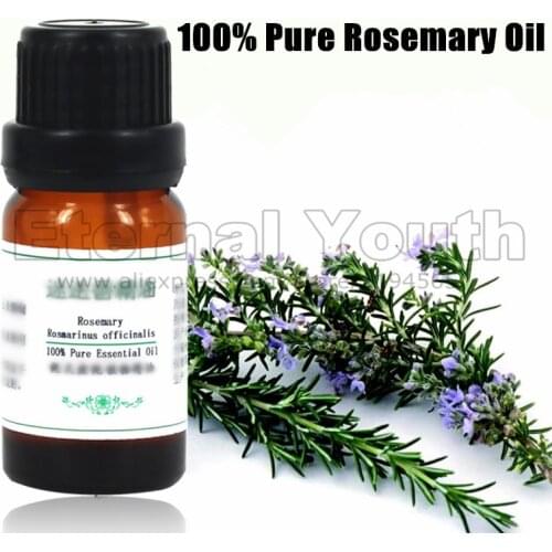 Pure Rosemary Essential Oil 10ml Skin Care Eliminate Muscle Pain Wakeful Mental Curative Effect Moisturizing Shrink Pores