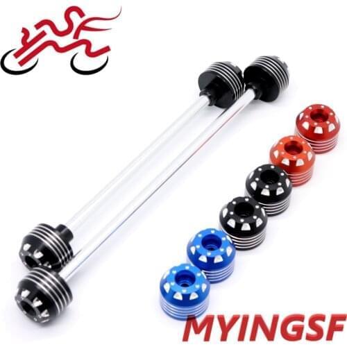 For YAMAHA MT-09 TRACER / TRACER900 2014-2020 Motorcycle Swing Arm Wheel Protector Front Rear Axle Fork Crash Slider MT09 15 16