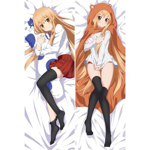 Hot japanese anime Decorative Hugging body pillow cover case Himouto! Umaru-chan Double sided 60x170CM