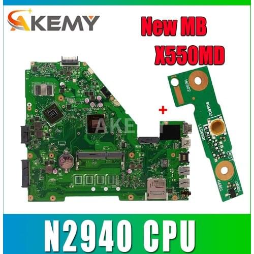 X550MJ motherboard For ASUS X550MJ N2940CPU GPU 1G Laptop motherboard X550M X550MD X552M Notebook mainboard fully tested OK