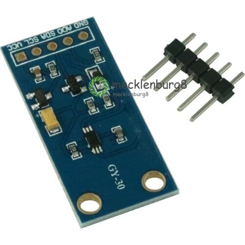 BH1750FVI GY30 digital light intensity Sensor module for Arduino Standard IIC Communications 3 V-5 V Power