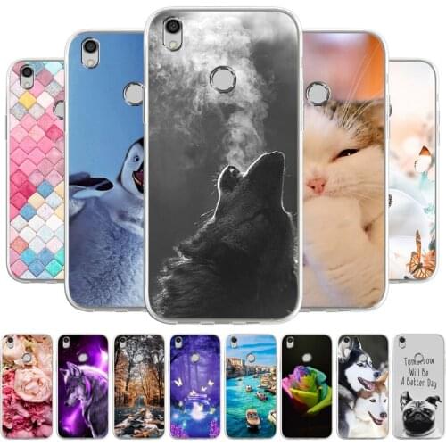 Soft Silicone TPU Case For TP-Link Neffos C7 C9S C9A Back Case For TP-Link Neffos C9 Max Phone Cover Cute Phone Bumper Coque