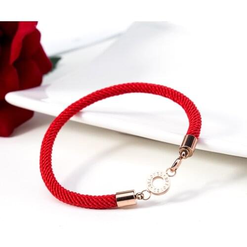 OneQuarter Bracelets Red Thread