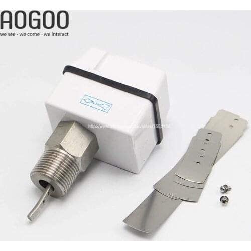Water Flow Switch 1" Corrosion Resistance The Seal Type Stainless Steel Liquid Flow Control ZFS-25S 11NPT