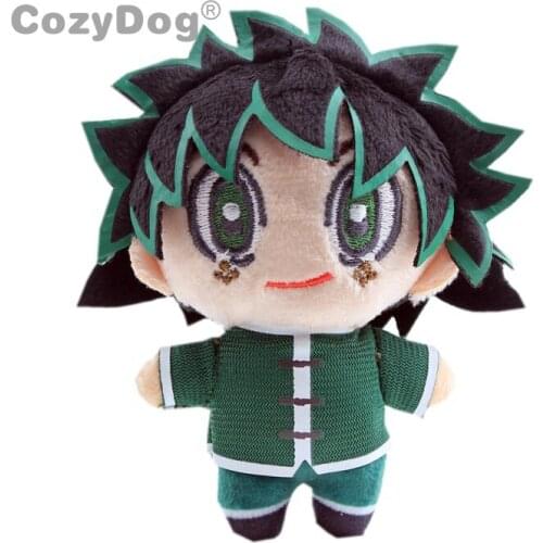 Newest Anime Academia Plush Keychain Pendant Cute Midoriya Plush Toys Doll Peluche baby kids Christmas Birthday Gift