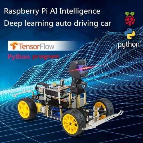 Suitable for raspberry pie donkey car Machine vision tracking AI intelligence Self-propelled trolley TensorFlow