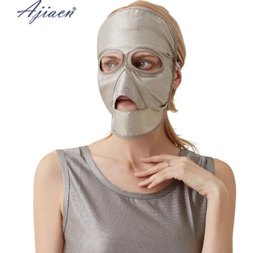 Anti-electromagnetic radiation 100% silver fiber hat computer microwave 5G communication EMF shielding unisex sunshade cap