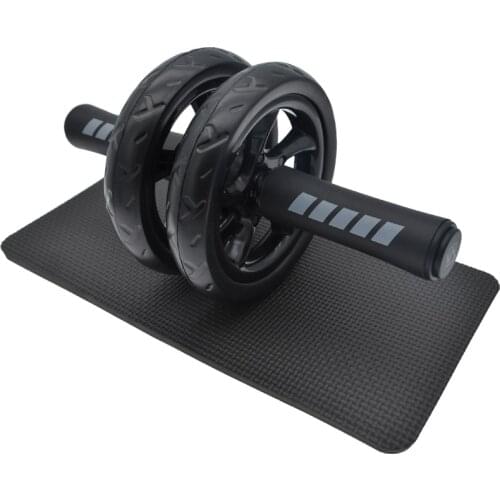 Ab Roller Keep Fitness Wheels No Noise Abdominal Wheel with Mat for Exercise Muscle Hip Trainer Gym Workout Equipment for Home