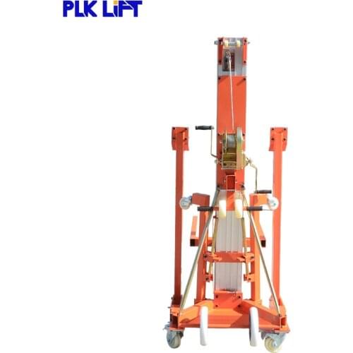 Hand Manual Crank Cheap Pallet Stacker for Storage Warehouse