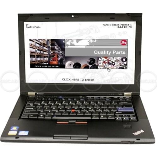 Service Manual for linde BT ForkLifts - linde forklift Parts Catalog Spare parts catalogue with T420 auto diagnostic laptop