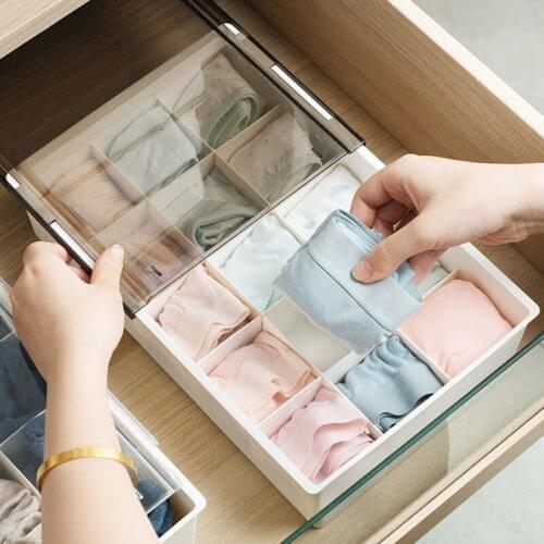 Stackable Drawer Paste Socks Storage Containers Home Organization And Storage Accessories Wall-Mounted Underwear Boxes