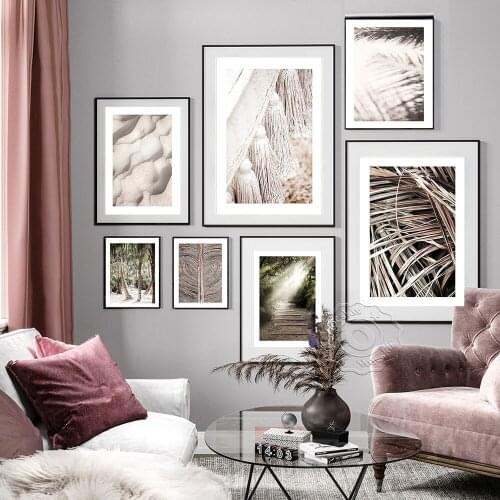 Fresh Natural Prints Poster, Spruce Forest Sunbeams Forest Back Light Art Prints, Modern Leaf Plant Wall Picture Home Decor Gift