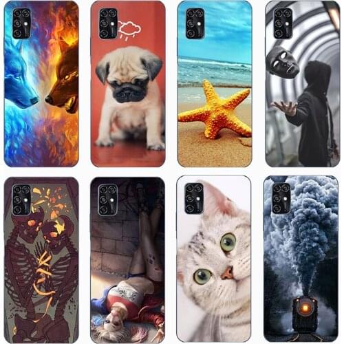 For ZTE Blade V2020 Smart case flower Soft Silicon Phone Cases for Blade V2020 Smart Case Fundas for Blade V2020Smart V2020 case