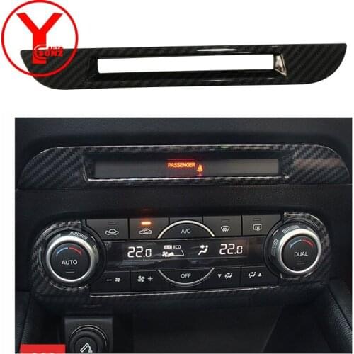 ABS carbon seat heating cover For mazda cx5 cx-5 cx 5 2017 2018 Interior heated seats parts heated car seats accessories YCSUNZ