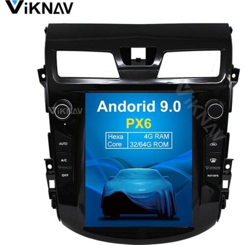 2013+ car dvd player for-nissan teana car GPS navigation dvd player vertical 10.4 inch screen fornissan car