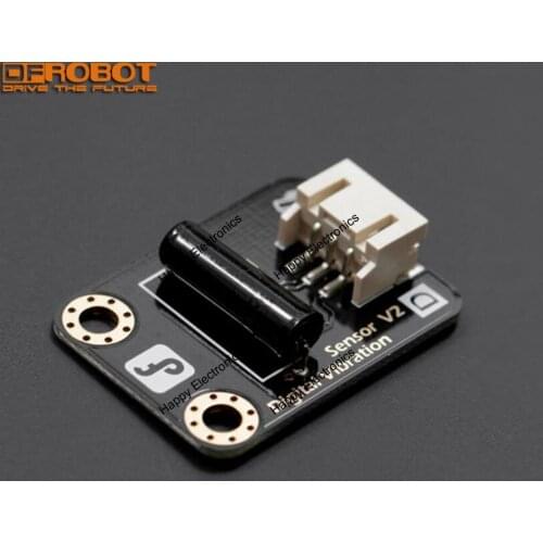 DFRobot Gravity series Digital Vibration Sensor V2, 3.3~5V compatible with arduino for Pedometer / Vibration warning lights etc