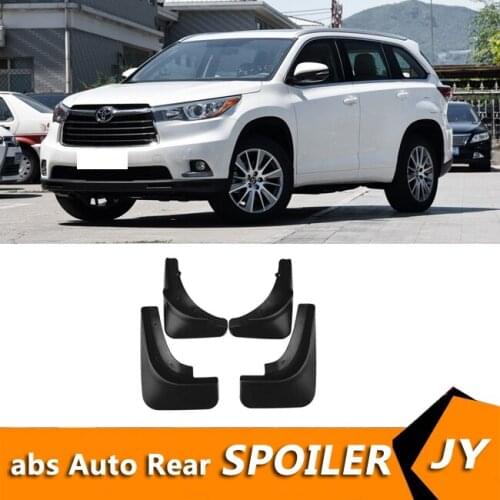 For Toyota Highlander 2014-2019 Mudflaps Splash Guards Front With color and rear Mud Flap Mudguards Fender Modified special
