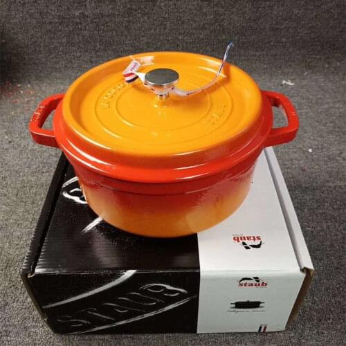 Dutch Oven Cast Iron Pot casserole enameled Cast iron 26 cm pot home cooking cookware set High Quality Made In TURKEY
