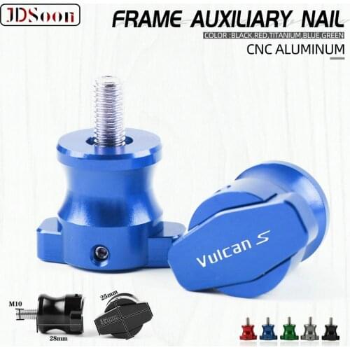 JDSOON Motorcycle CNC Accessories Cover Swingarm Spools Slider Stand Screws For KAWASAKI Vulcan S 650 2015-2019 2018 2017 2016