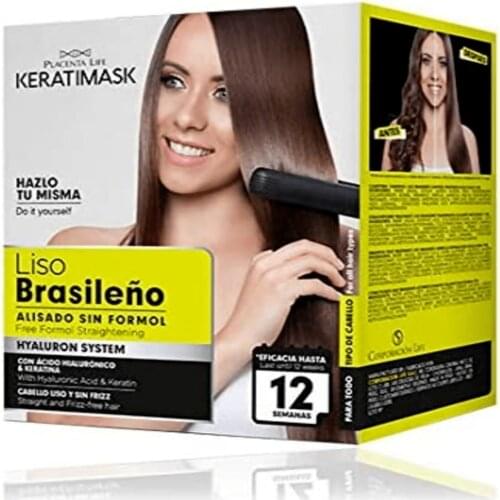 Keratimask Brazilian smoothing Kit-long-lasting professional result efficacy 12 weeks Spain