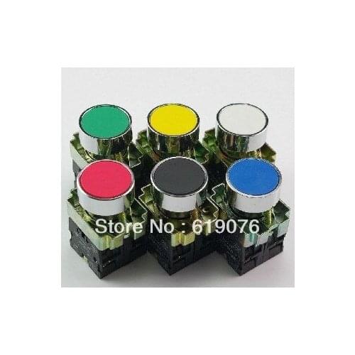 Pushbutton Switch 22mm 1NO momentary Color optional
