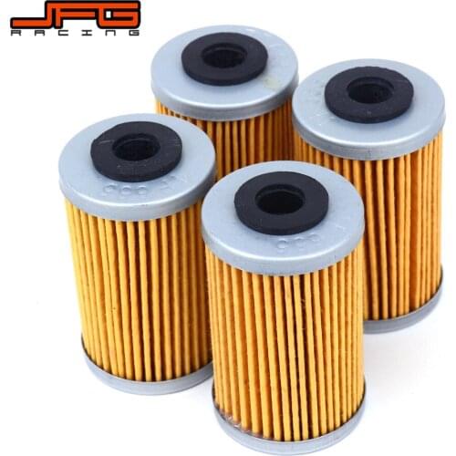 Motorcycle 4 Pcs Oil Filter Cleaner For KTM EXC EXCF Six Days SXF XCF XCW XCFW SMR 250 450 500 690 Supermoto Dirt Bike