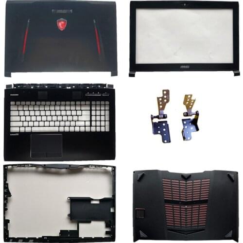 New for msi gt62 gt62vr MS-16L1 MS-16L2 MS-16L3 portable lcd back cover/front frame/hinges/handrest/bottom case 3076l2a231y311