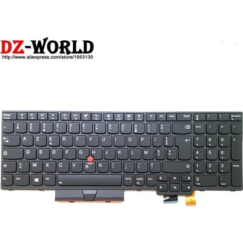 New/orig French Backlit keyboard for Lenovo Thinkpad T570 P51S T580 P52S Laptop Backlight France Teclado 01ER593 01ER552