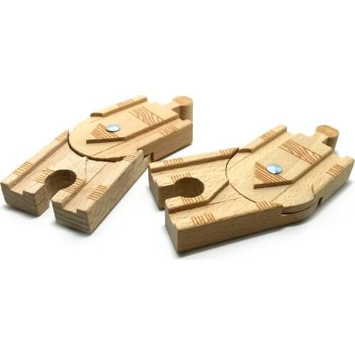 P040 Hot Applicable to the activities can switch rail wooden and electric cars game scene indispensable accessorie 2pcs/lot