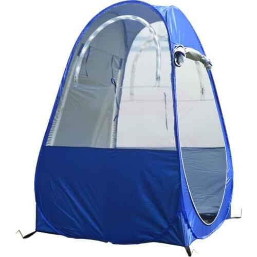 Ice Fishing Tent Camouflage Anti-mosquito Raft Set Up Rain-proof Sunscreen 2doors 2windows Pop Up Quick Open Outdoor Camping