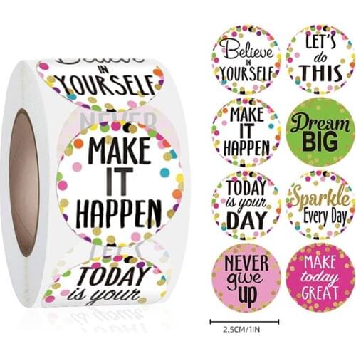 Festive Decoration Stickers Wedding Pretty Gift Cards Envelope Sealing Label Stickers Stationery Teacher Encourages Students