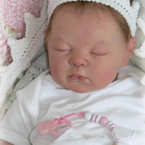 DIY Doll Mould bebe reborn Kit 55cm Unpainted Doll Parts Model Rebirth Infant silicone vinyl doll Mould Tools