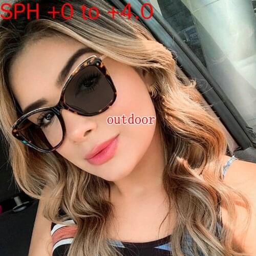 Sunglasses Photochromic Multifocal Progressive Reading Glasses Women Men Diopter Eyeglasses Bifocal Eyewear For Near And Far NX