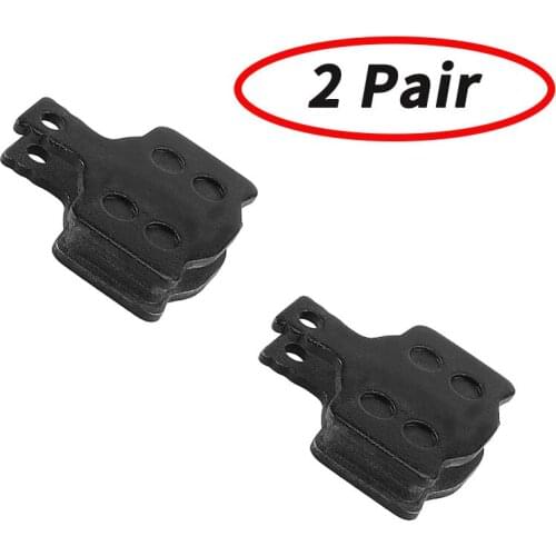2 Pairs Bicycle Semi-metallic Brake Pads for Magura MT2 MT4 MT6 MT8 Disc Brake Resin Black Brake Block Riding Replacement Parts