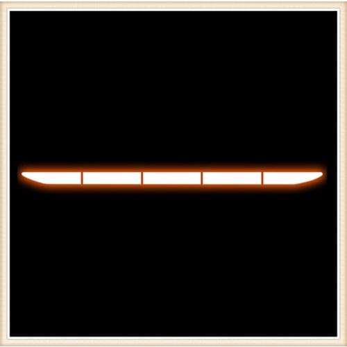 Car Exterior Accessories Reflector Sticker decals for BMW 6-series E63 E64 F06 F12 F13 M6 1 E81 E82 E87