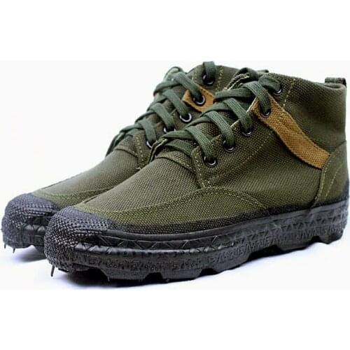 Military Boots Canvas Shoes Mens Bots Breathable Deodorant Shoes