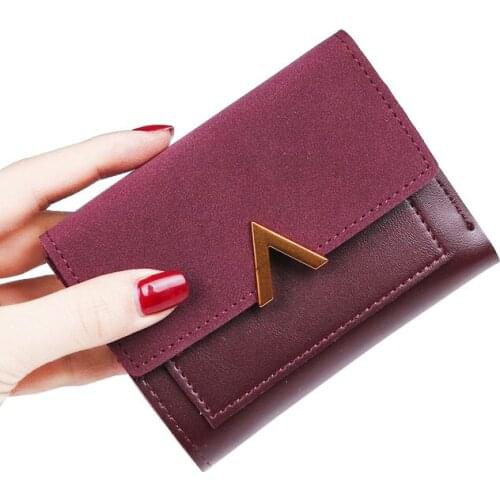 Lady Purses Women Short Wallets Clutch Coin Purse Brand Design Woman Wallet Fold Cards ID Holder Moneybags Pocket Notecase Pouch